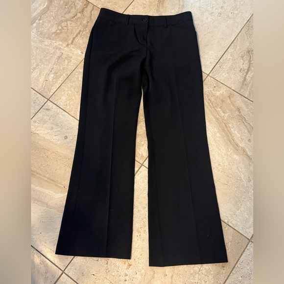 Norma Kamali Pants - Norma Kamali size 6 Women's Black Wide-Leg Pants